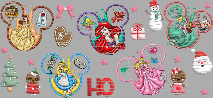 16oz Disney style-D-774